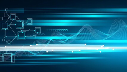 Digital waveform with network connections