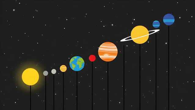 "Solar System Abstract"