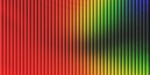 Vibrant Gradient: A mesmerizing gradient of colors. The vivid spectrum cascades across the image, offering a visual journey of shades, hues, and tones. © Progotibd303