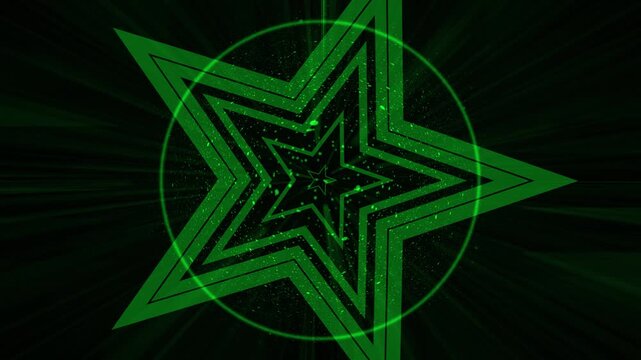 Countdown CG movie from 60 seconds to zero behind motiongraphics