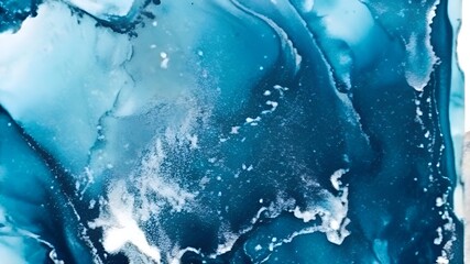 Original artwork photo of marble ink abstract art. High resolution photograph from exemplary original painting.