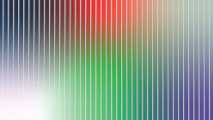 Seamless vector illustration of an abstract colorful backdrop featuring a vintage rainbow stripe pattern with vertical pink, green, orange, and yellow lines for a decorative wallpaper design