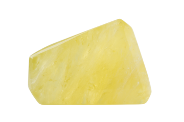 透明背景（png）にシトリンの原石