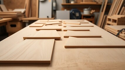 balsa. Geometric arrangement of precision-cut balsa wood pieces, showcasing craftsmanship and texture. safety posters.