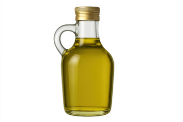 Extra virgin olive oil bottle with handle
