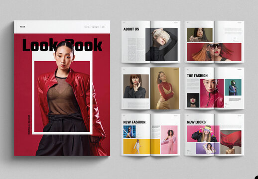 Look Book Template