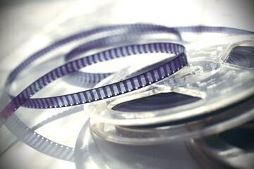 レトロな昭和の時代の8ミリフィルム