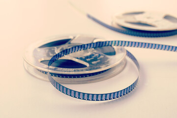 レトロな昭和の時代の8ミリフィルム