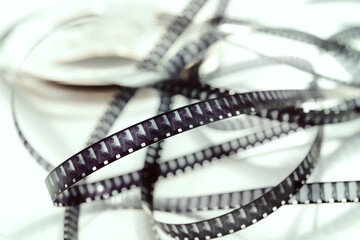 レトロな昭和の時代の8ミリフィルム