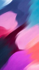 Soft Pink and Blue Abstract Motion Background