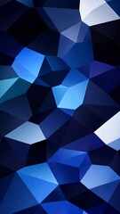 Blue Polygonal Technology Background
