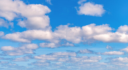 Gloomy sky with overcast clouds. Skyscape and cloudscape. Sky with clouds. Cloudy skyscape...