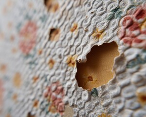 Watercolor Ethnic Geometric Pattern Background, Tribal Zigzag Seamless Textile Texture, Navy Blue Watercolor Diamond Ornament, Tribal, Ethnic,