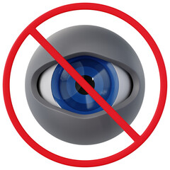 Professionally rendered 3D icon of Hidden illustrating cybersecurity, encryption, and digital protection concepts. Ideal for apps, websites, fintech, cloud systems, and modern UI design.