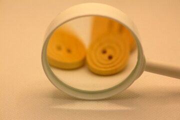 ボタンをアップで