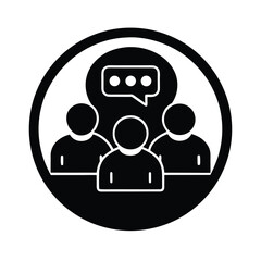 online group chat icon