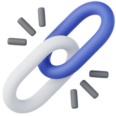 Professionally rendered 3D icon of Link illustrating cybersecurity, encryption, and digital protection concepts. Ideal for apps, websites, fintech, cloud systems, and modern UI design.