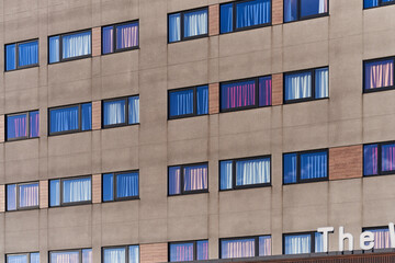 Obraz premium Melodies of the Grid: Orchestrated Colors.
