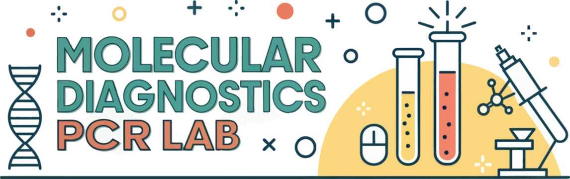 Molecular Diagnostics PCR Lab Equipment Vector Design