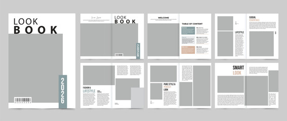 lookbook template, new style 