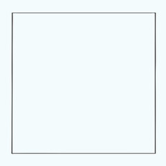 Obraz premium A4 Size Simple Page Border Design Vector on White Background 