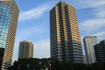 横浜ポートサイドエリアの高層ビル