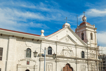 Santo Nino Basilica, a minor basilica located in Cebu City, Philippines