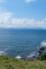 島後島の那久岬から見る西ノ島