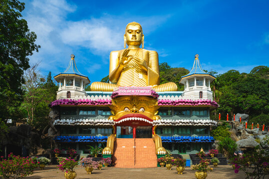 Buddha museum of Dambulla golden temple, Sri Lanka