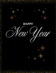 new year greeting card