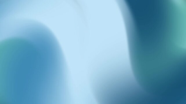 Soft blue gradient waves creating a tranquil and serene atmosphere.