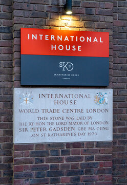 London, UK - March, 23, 2024 - The International House SKD building at St. Katharine Docks in London .UK.