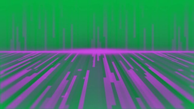 Retro 80s Animation with Alpha Channel