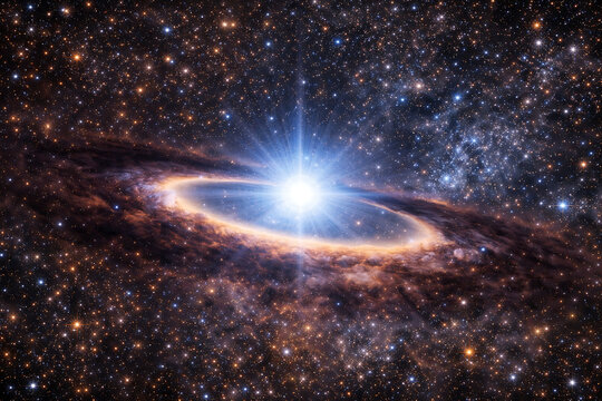 Tabby's Star  KIC 8462852 in space