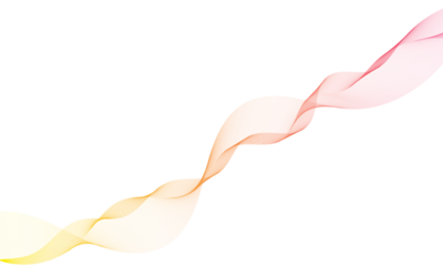 Vibrant digital wave: a dynamic abstract flow of gradient colors on a transparent background