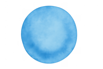 Blue watercolor circle abstract texture background design