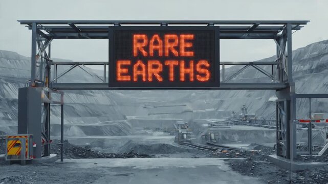 Rare earth mine.