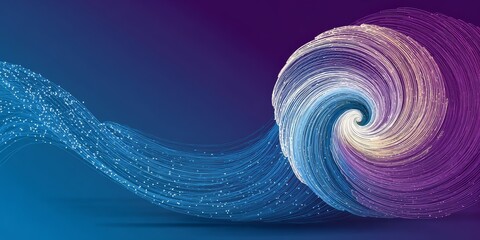 Abstract Swirl Design in a Digital Environment