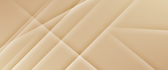 abstract beige background. Minimalist Geometric Abstract Background with Overlapping Triangles. Soft Brown Earth Tone Gradient.