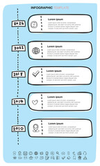 Doodle Infographic Template