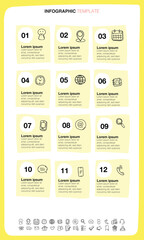 Doodle Infographic Template