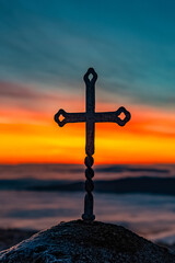 Sonnenaufgang Turnauer Hochanger - Hochschwab - Hochsteiermark - &Ouml;sterreich - Alpen - Nebelmeer - Hochnebel - Morgenrot