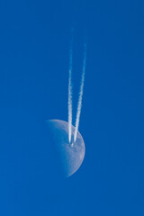 Tonion - Hochsteiermark - M&uuml;rzsteger Alpen - Mariazell - &Ouml;sterreich - Flugzeug - Mond