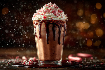 Creamy Chocolate Banana Bliss mocktail