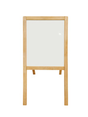 Blank whiteboard for shops and restaurants. PNG transparent.
