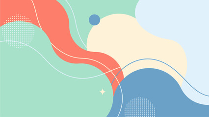 Modern abstract vector background with dynamic shapes and abstract design elements creating a vibrant and contemporary visual experience