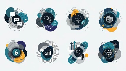 Abstract icons