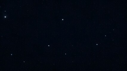 Night sky illuminated with scattered stars cosmic background illustration