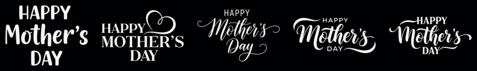 Happy mother's day greeting card designs