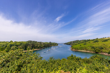 Fototapeta premium Aber vrach, finistere, brittany, france